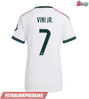 Lacne Ženy Futbalové dres Real Madrid Vinicius Junior #7 2026-27 Krátky Rukáv - Domáci